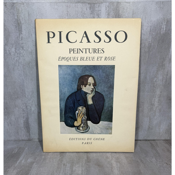Vintage Picasso Peintures Époques Bleue Et Rose 1947 Ziai Art Softcover French
